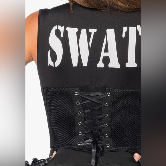 Deluxe Swat Commander Costume - Picture 4 of 8